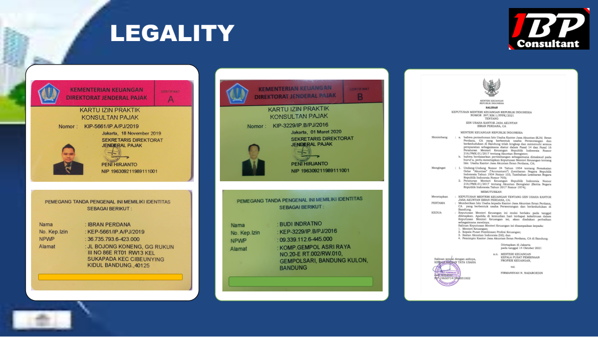IBP Konsultan - Konsultan Pajak Bandung Berizin Resmi