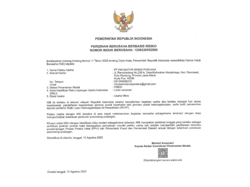 Izin Resmi 3