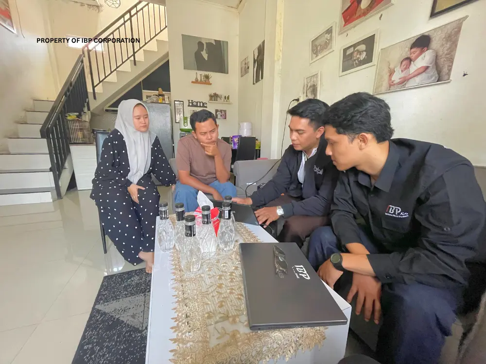 Tim IBP Consultant memberikan edukasi perpajakan kepada klien UMKM.